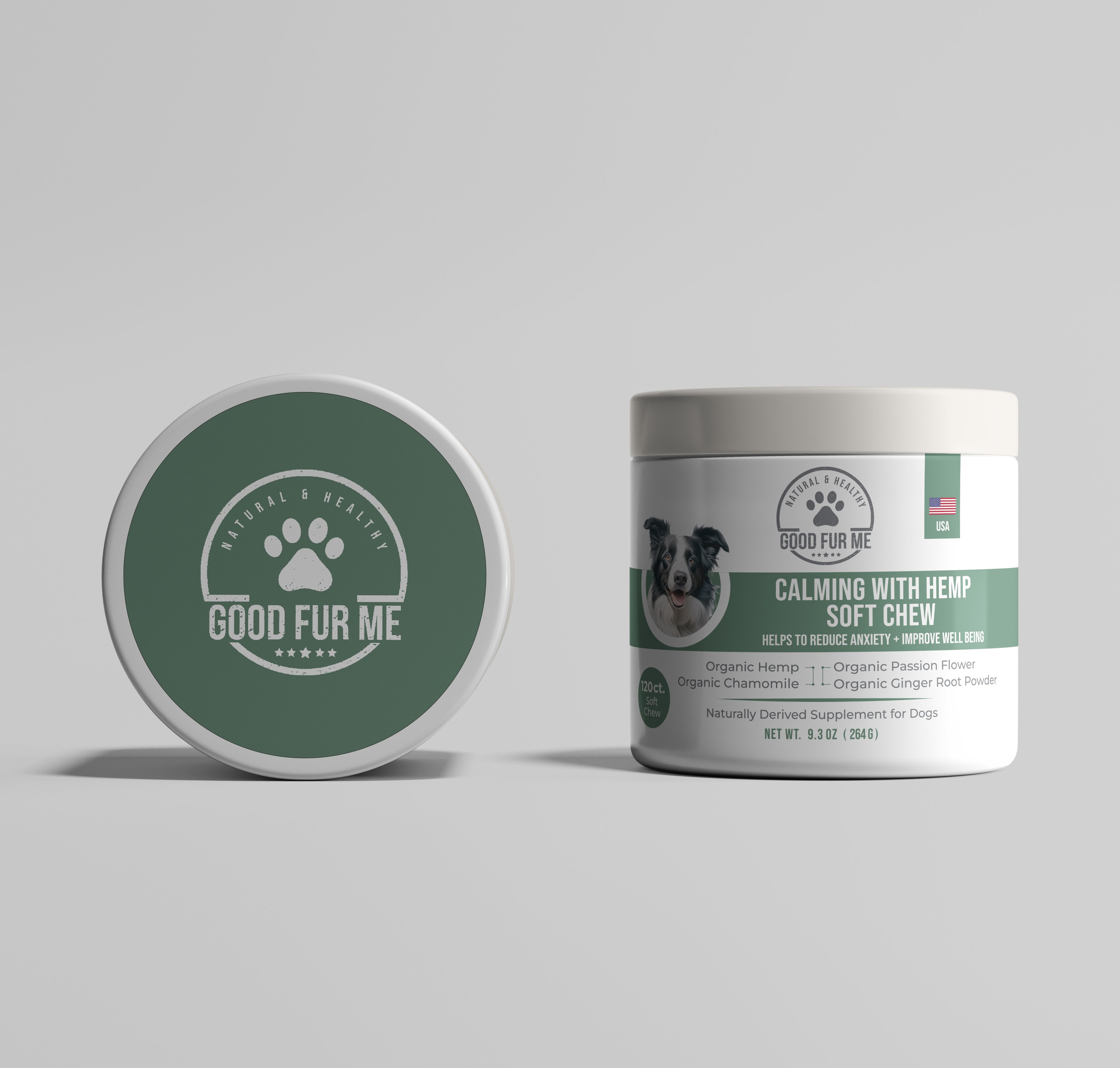 Calming Chews For Dogs with Hemp